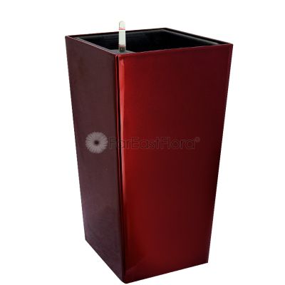 GQ5 PLASTIC POT WINE RED 39*76CM