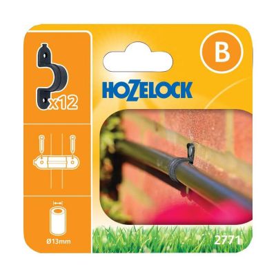 HOZELOCK 2771 WALL CLIP 13MM 12PC