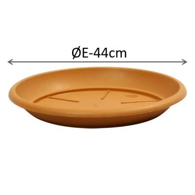 STS00044-100 SIENA SAUCERS 44cm Terracotta