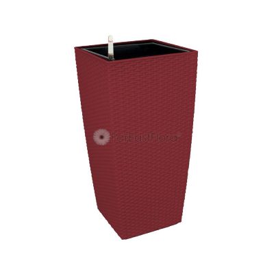TB04 RED 28*57CM PLASTIC POT
