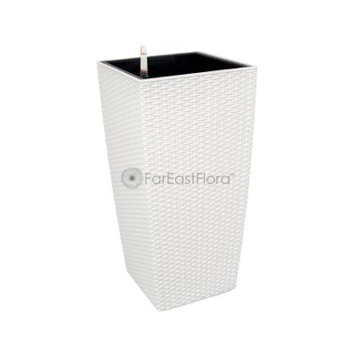 TB04 WHITE 28*75.2CM PLASTIC POT