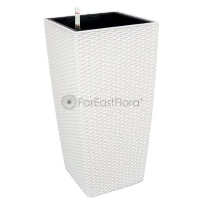TB05 WHITE PLASTIC POT