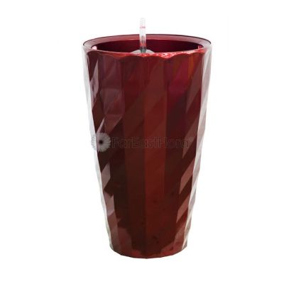 ZS-3501 RED PLASTIC POT